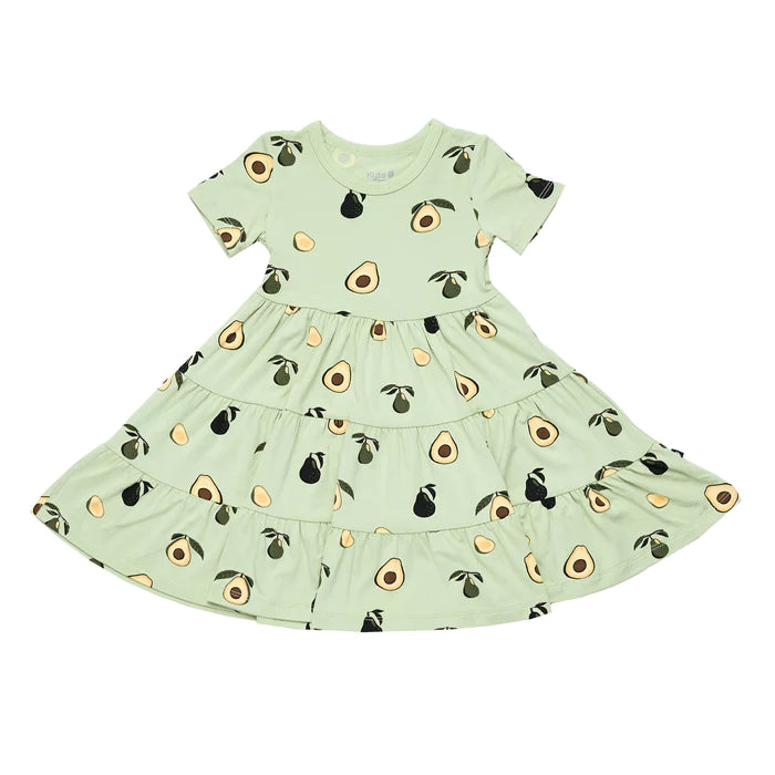 Kyte Baby - Short Sleeve Tiered Dress - Pitter Patter Boutique