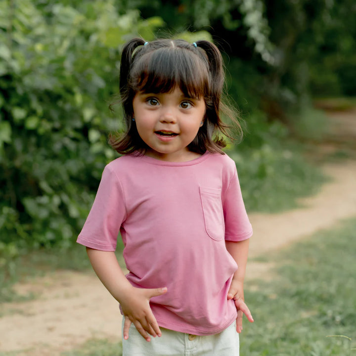 Kyte Baby - Kids Crew Neck Short Sleeve Tee (Size 12-18m to 4T)