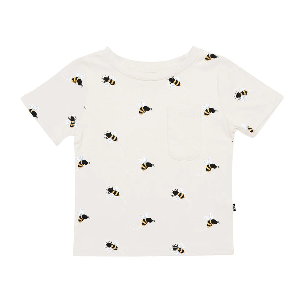Kyte Baby - Kids Crew Neck Short Sleeve Tee (Size 12-18m to 4T)