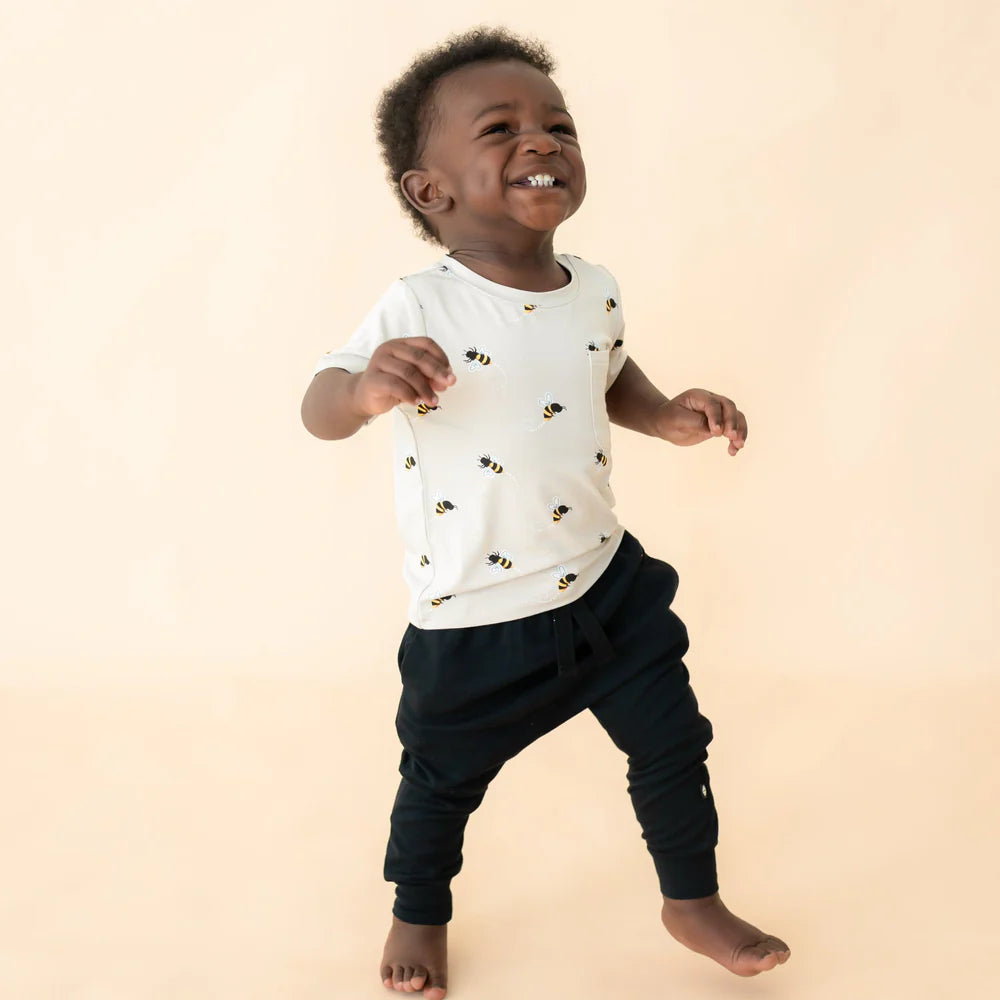 Kyte Baby - Kids Crew Neck Short Sleeve Tee (Size 12-18m to 4T)