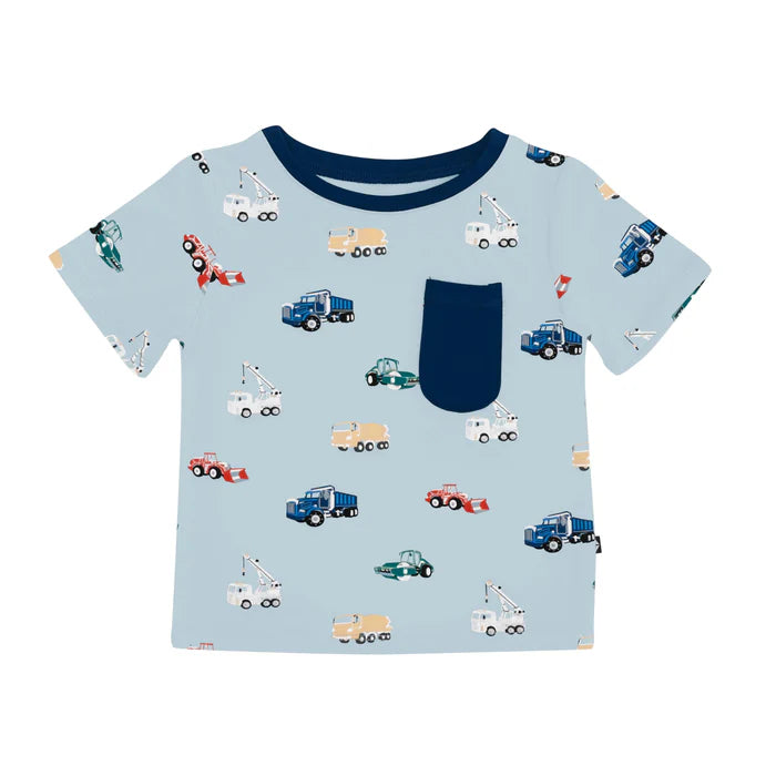 Kyte Baby - Kids Crew Neck Short Sleeve Tee (Size 12-18m to 4T)