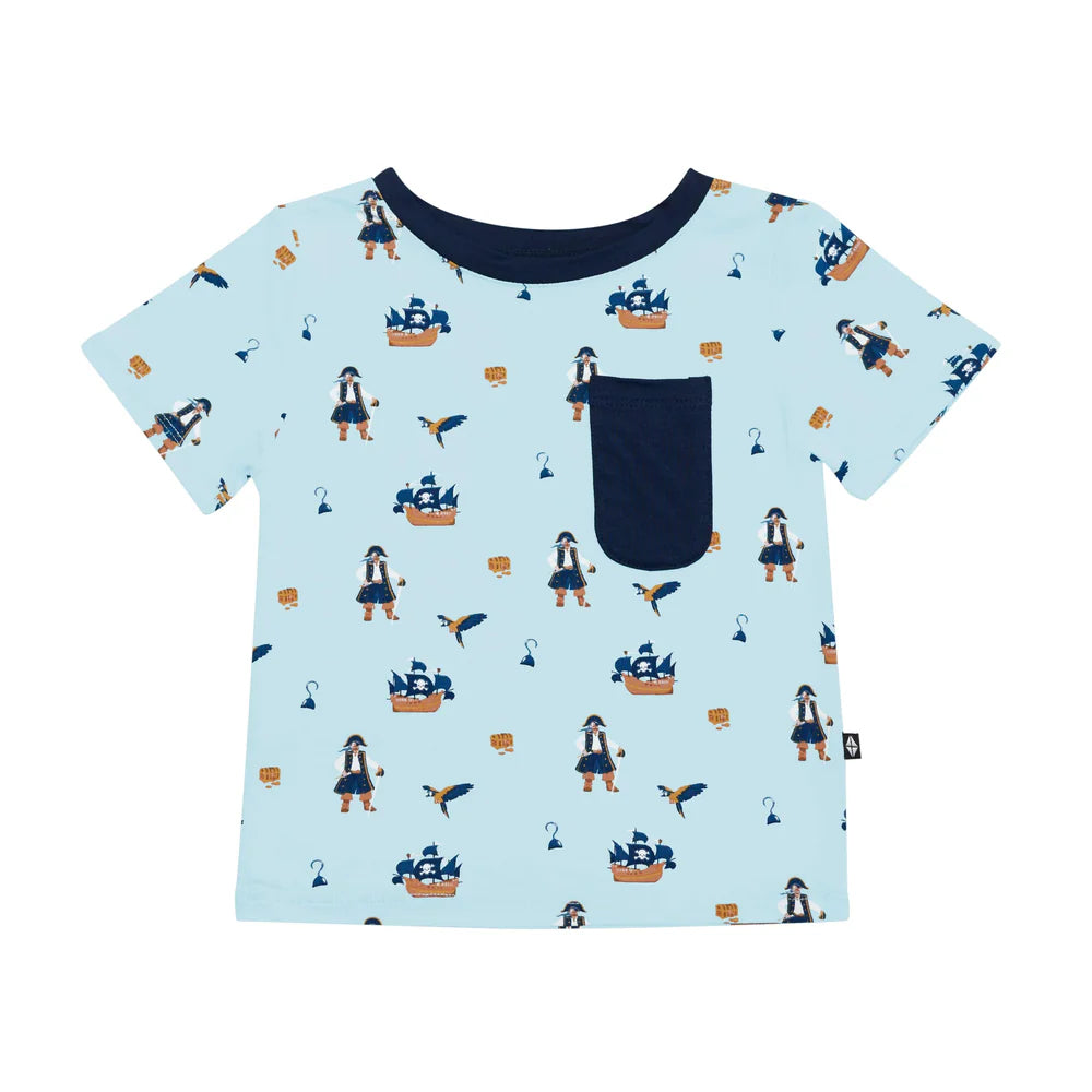 Kyte Baby - Kids Crew Neck Short Sleeve Tee (Size 12-18m to 4T)