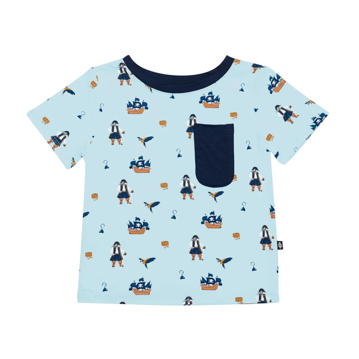 Kyte Baby - Kids Crew Neck Short Sleeve Tee (Size 12-18m to 4T)
