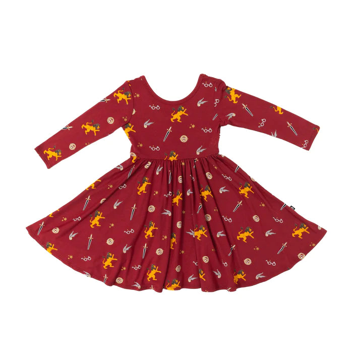Kyte Baby - Long Sleeve Twirl Dress (5-7Y) - Pitter Patter Boutique