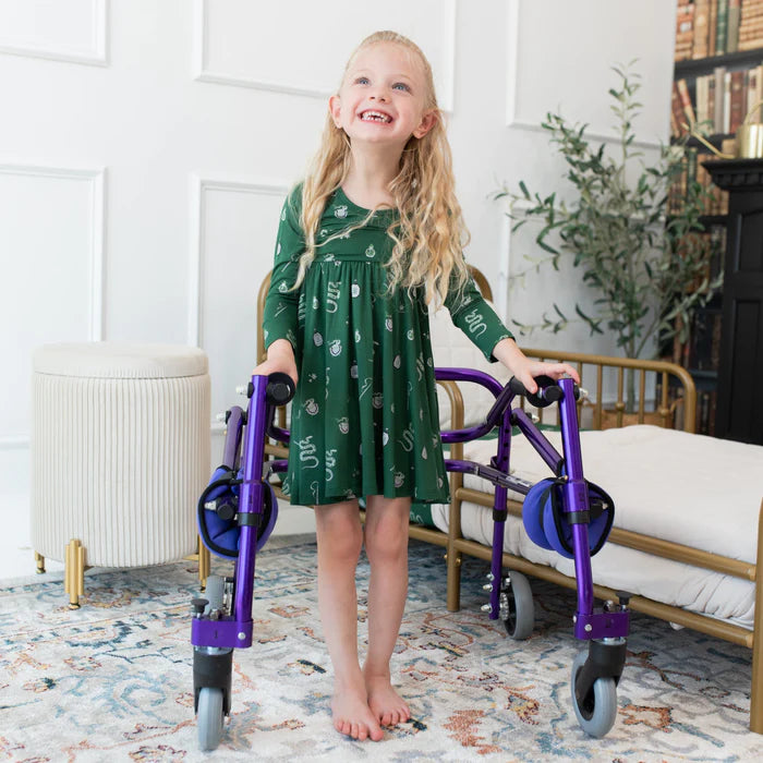 Kyte Baby - Long Sleeve Twirl Dress (5-7Y) - Pitter Patter Boutique