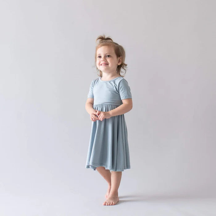 Kyte Baby - Short Sleeve Bamboo Twirl Dress (Size 4 & 5)