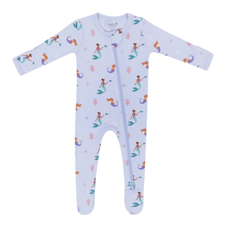 Kyte Baby - Newborn Bamboo Zippered Footie