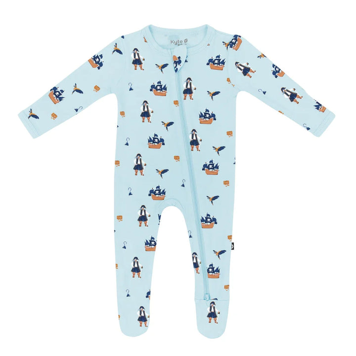 Kyte Baby - Newborn Bamboo Zippered Footie