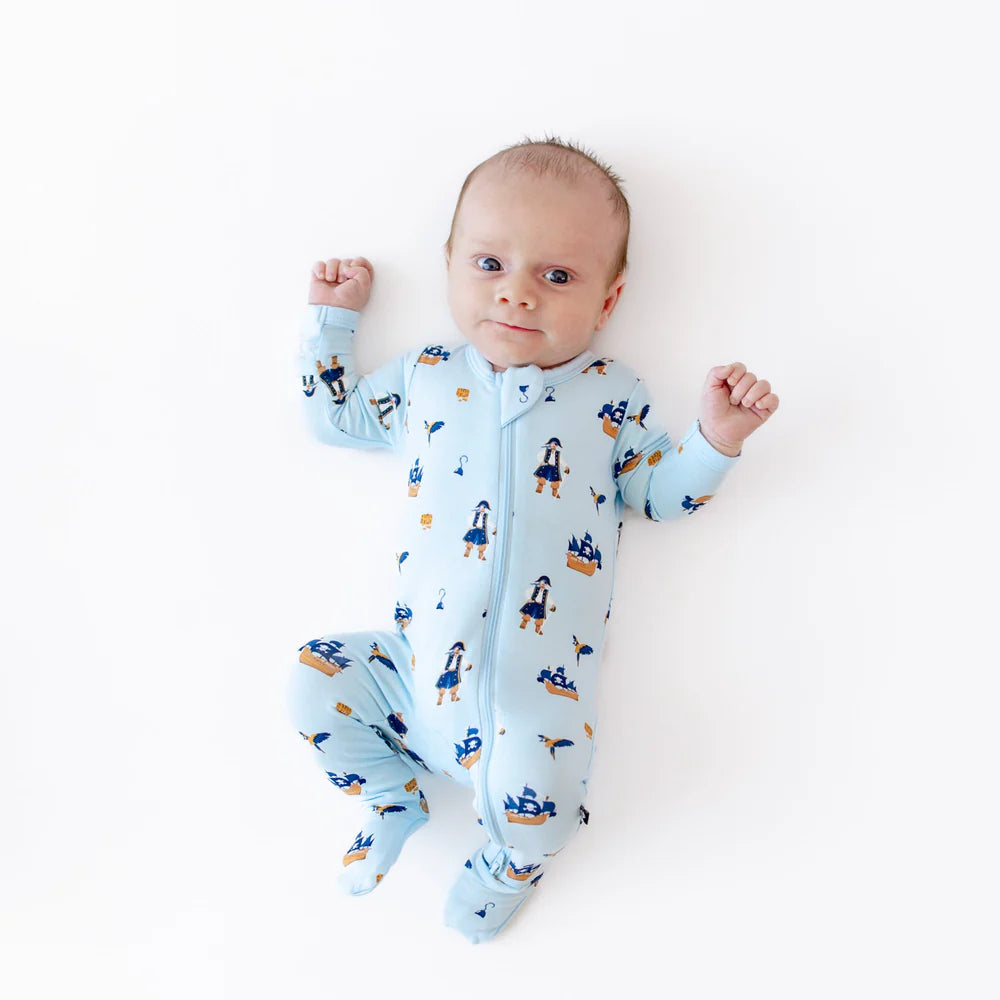 Kyte Baby - Newborn Bamboo Zippered Footie