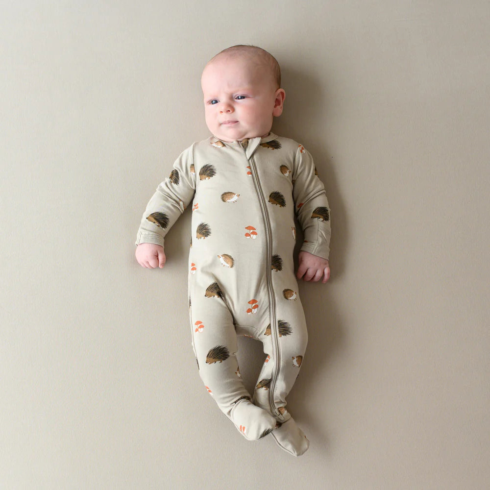 Kyte Baby - Newborn Bamboo Zippered Footie