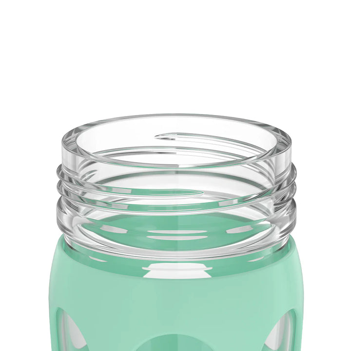 Lifefactory - 22oz Water Bottle with Silicone Sleeve and Active Cap