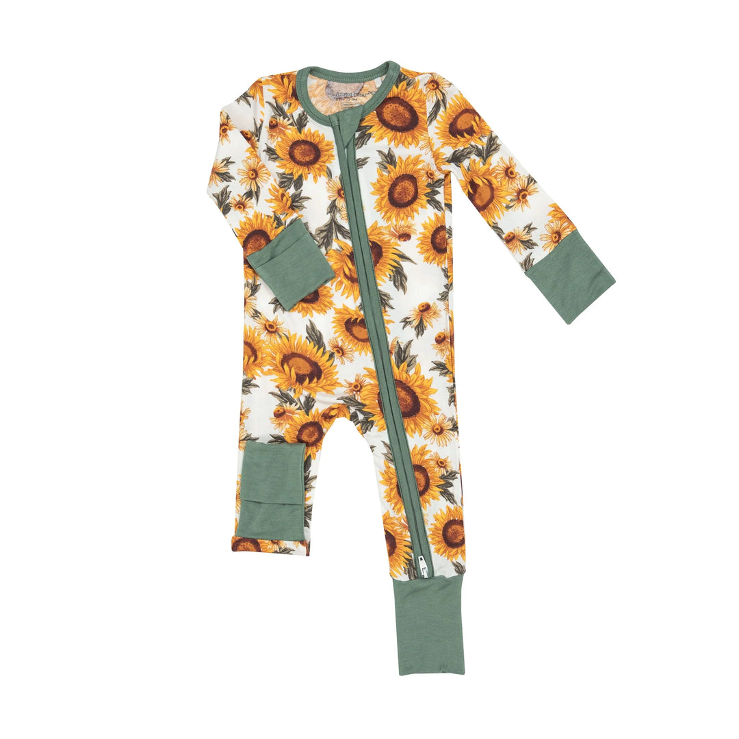 Angel Dear - Bamboo 2-way Zippered Romper (6-12m, 12-18m & 18-24m)I - Pitter Patter Boutique