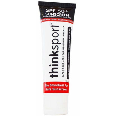 Think Sport - Clear Zinc Sunscreen SPF 50 - 3oz (89mL) - Pitter Patter Boutique
