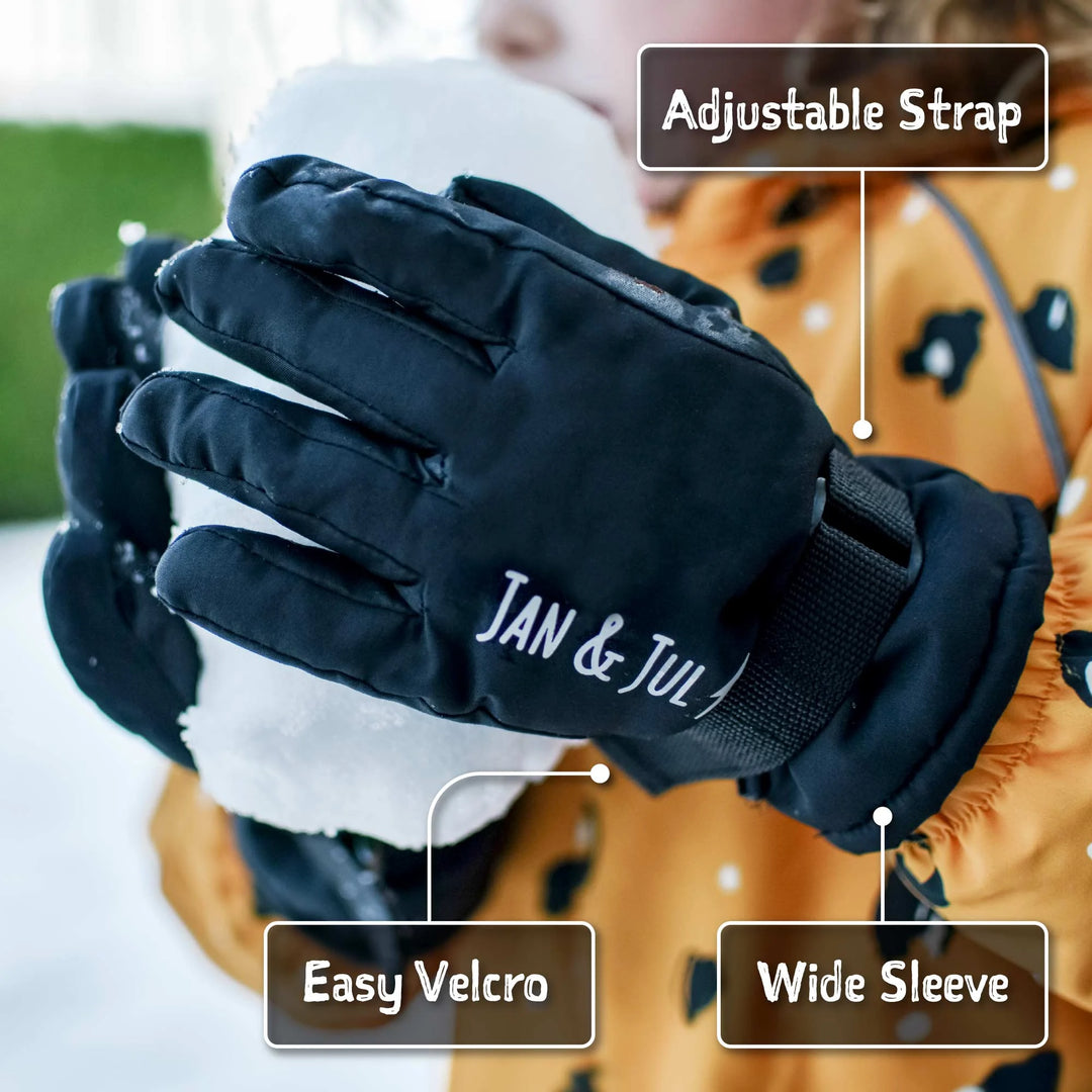 Jan & Jul - Waterproof Snow Gloves