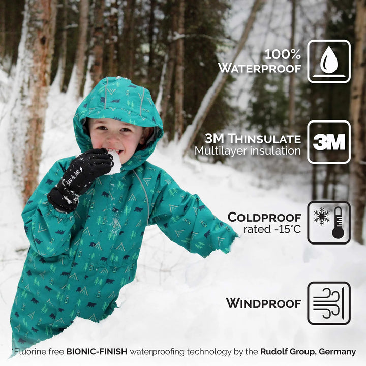Jan & Jul - Waterproof Snow Gloves