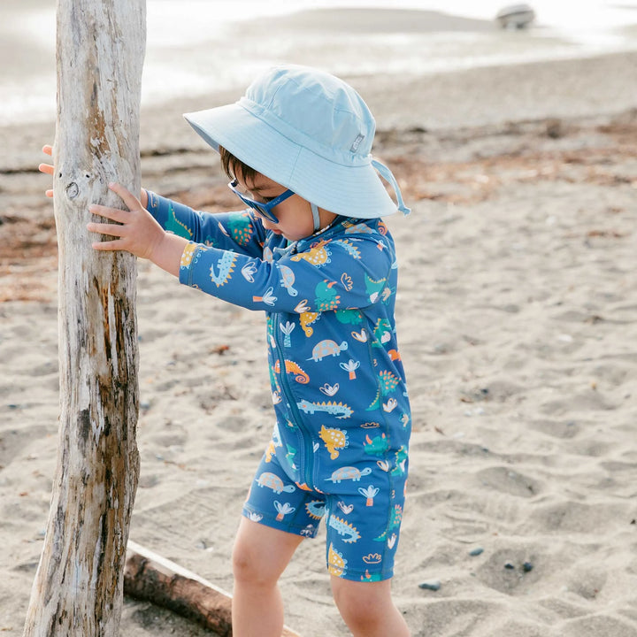 Jan & Jul - Light Blue Cotton Bucket Hat - Pitter Patter Boutique