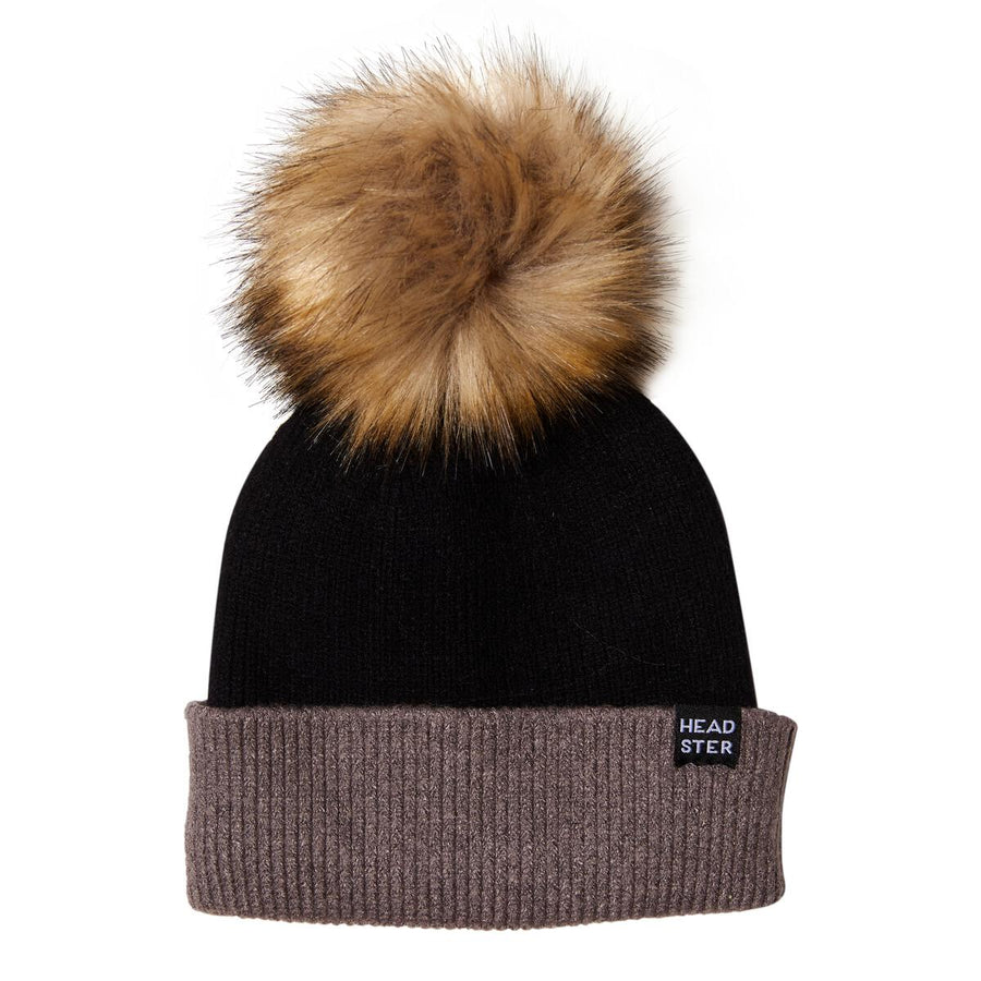 Headster - Faux-Fur Pom Pom Toque - Pitter Patter Boutique