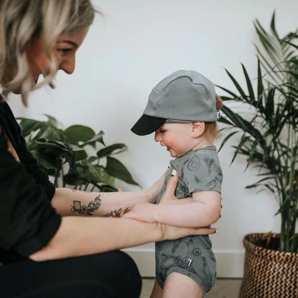 Baby Soft-Brimmed 5-Panel Hat - Pitter Patter Boutique