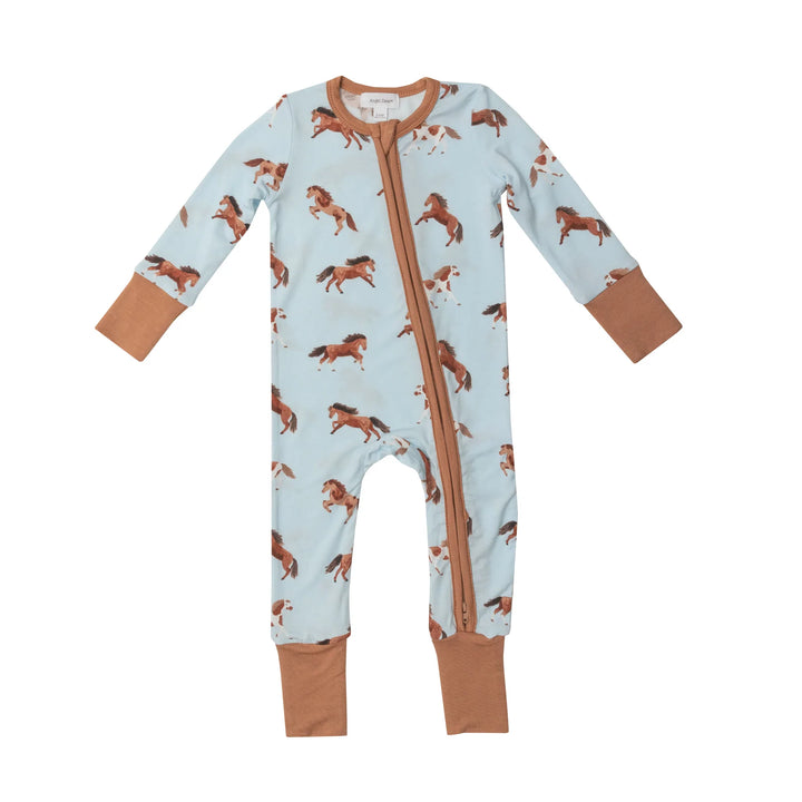 Angel Dear - Bamboo 2-way Zippered Romper (6-12m, 12-18m & 18-24m)I - Pitter Patter Boutique