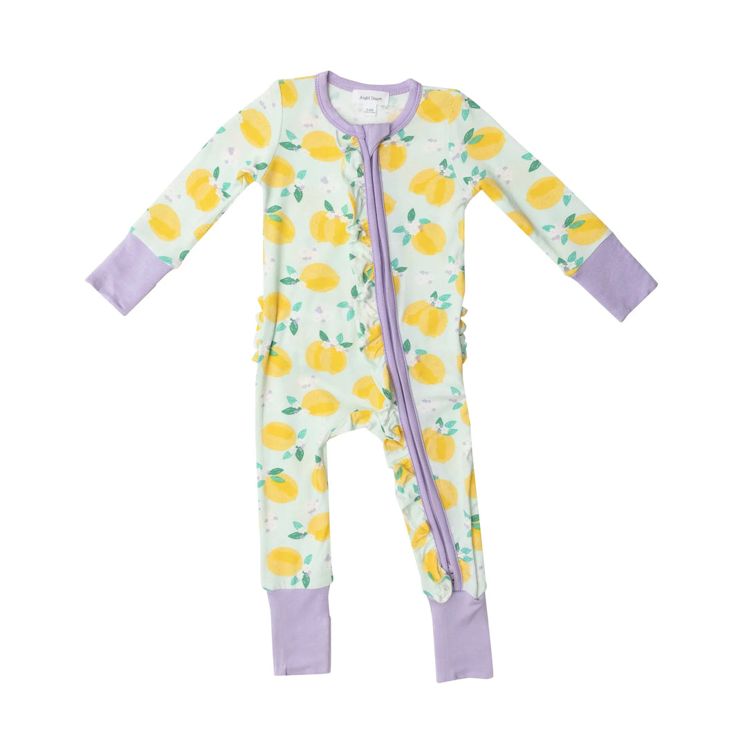 Angel Dear - Bamboo 2-way Zippered Romper (6-12m, 12-18m & 18-24m)I - Pitter Patter Boutique