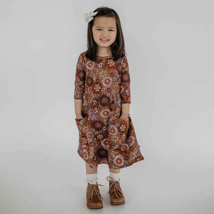 Little & Lively - Youth Clementine Dress - Pitter Patter Boutique