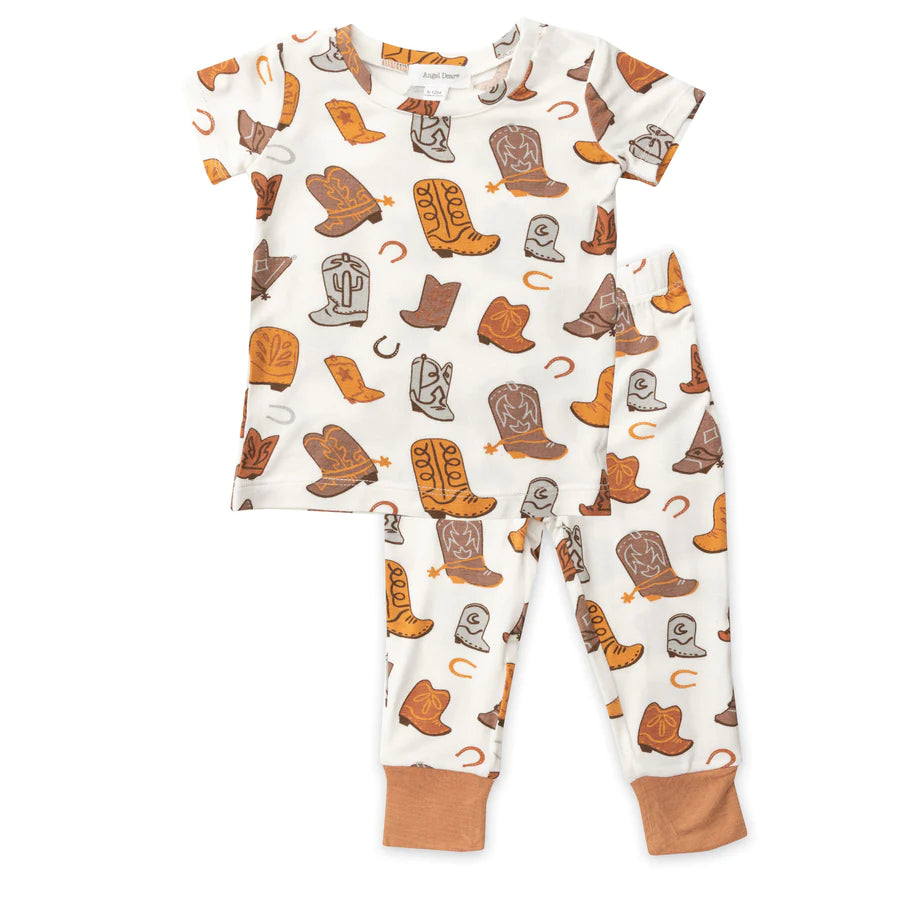 Angel Dear - Short Sleeve PJ's - Pitter Patter Boutique
