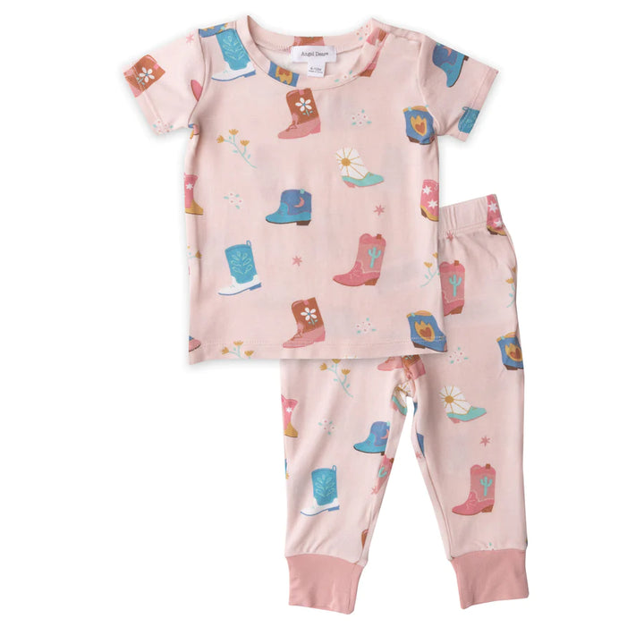 Angel Dear - Short Sleeve PJ's - Pitter Patter Boutique