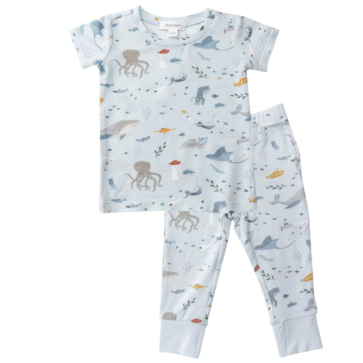 Angel Dear - Short Sleeve PJ's - Pitter Patter Boutique