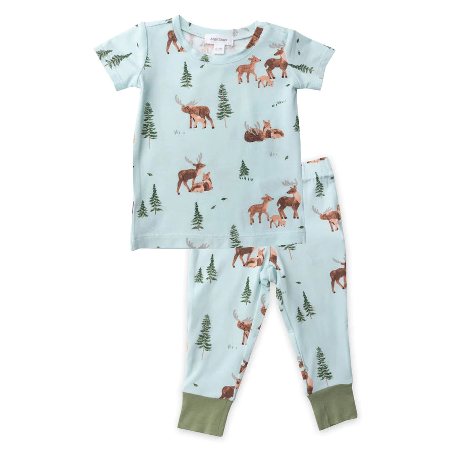 Angel Dear - Short Sleeve PJ's - Pitter Patter Boutique