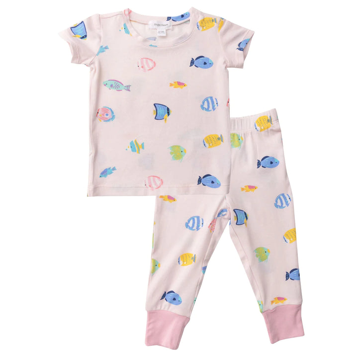 Angel Dear - Short Sleeve PJ's - Pitter Patter Boutique