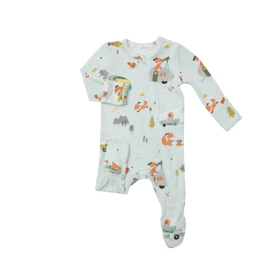 Angel Dear - Bamboo Footies (12-18m & 18-24m) - Pitter Patter Boutique