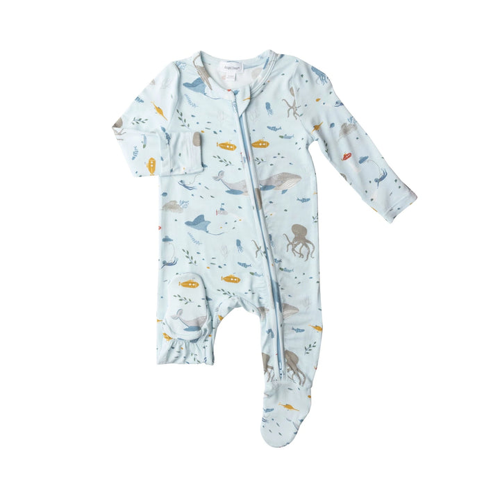Angel Dear - Bamboo Footies (12-18m & 18-24m) - Pitter Patter Boutique