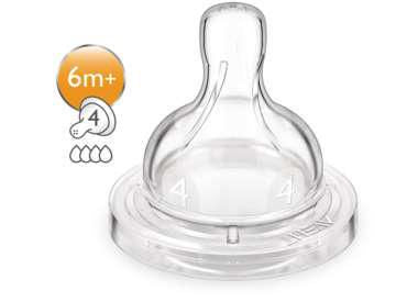 Anti Collic Nipple - Fast Flow - 6m+ (2 pack) - Pitter Patter Boutique