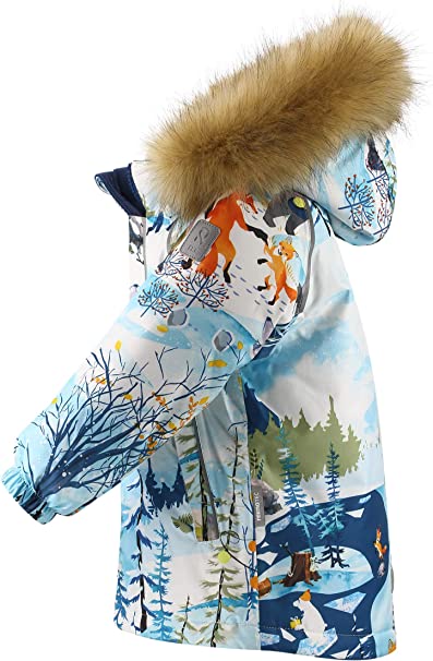 Winter Jacket Sukkula - Blue Dream - Pitter Patter Boutique