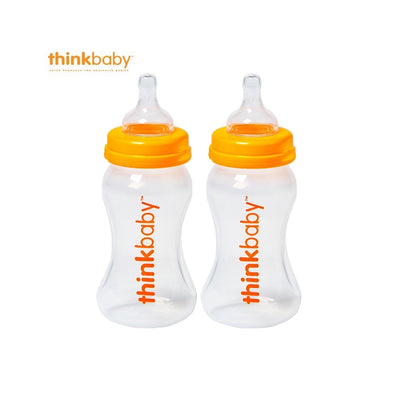 Thinkbaby Twin Pack with Stage A Nipple - 9oz - Pitter Patter Boutique