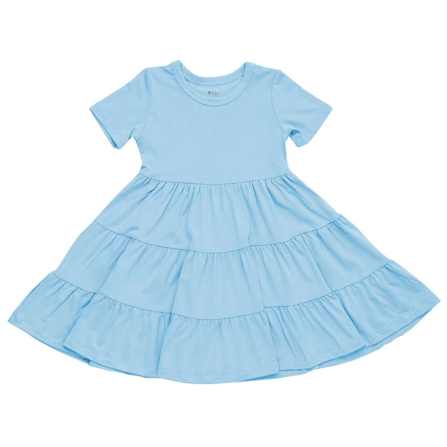 Kyte Baby - Short Sleeve Tiered Dress - Pitter Patter Boutique