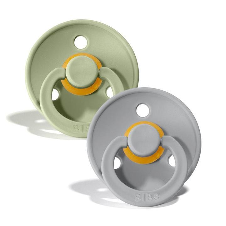 BIBS - 2 Pack Original Coloured Pacifiers - Pitter Patter Boutique