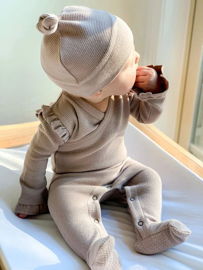 L'oved Baby - Corduroy Acorn Hat - Pitter Patter Boutique