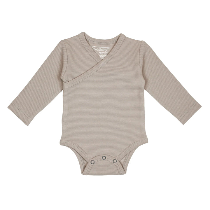L'oved Baby Corduroy Wrap Bodysuit - Pitter Patter Boutique