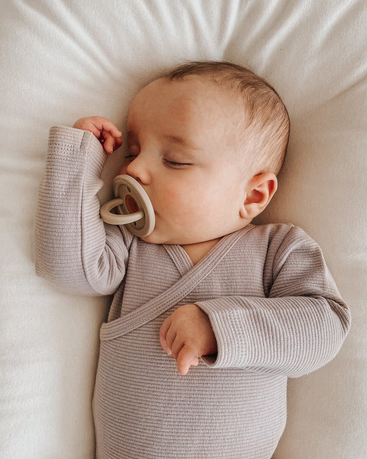 L'oved Baby Corduroy Wrap Bodysuit - Pitter Patter Boutique