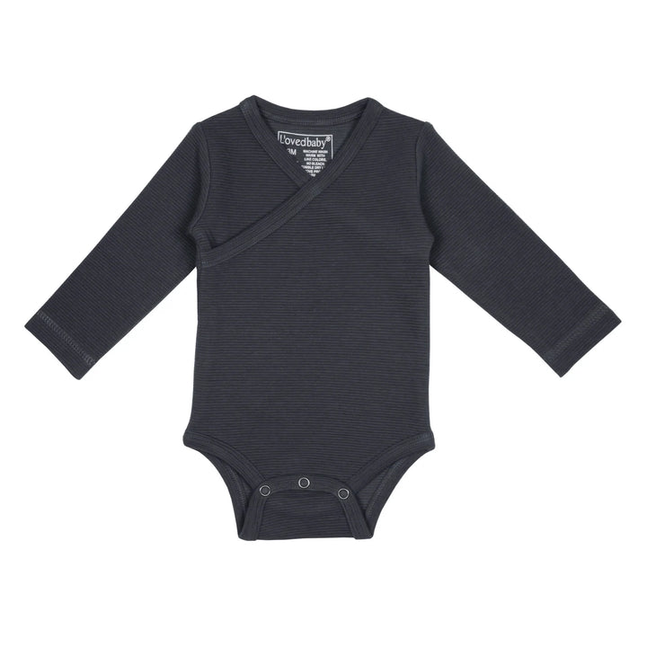 L'oved Baby Corduroy Wrap Bodysuit - Pitter Patter Boutique