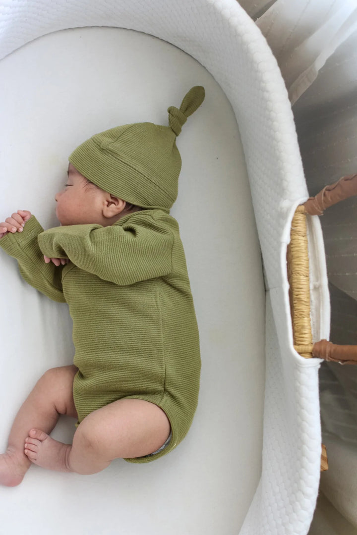 L'oved Baby Corduroy Wrap Bodysuit - Pitter Patter Boutique