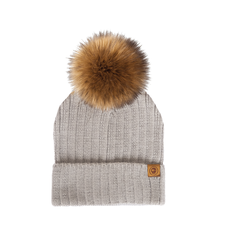 Headster - Faux-Fur Pom Pom Toque - Pitter Patter Boutique