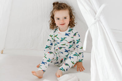 Nest - Bamboo Jersey Two-Piece PJ Set - Pitter Patter Boutique