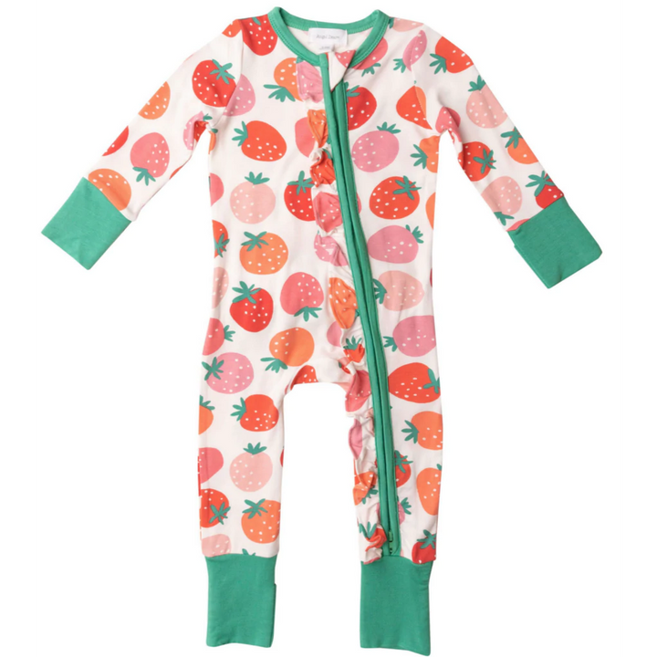Angel Dear - Bamboo 2-way Zippered Romper (6-12m, 12-18m & 18-24m)I - Pitter Patter Boutique