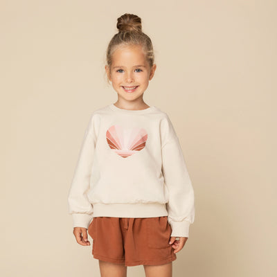 Sunrise Love Girl's Clay Sweatshirt - Pitter Patter Boutique