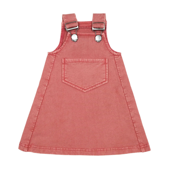 L’oved Baby - Faux Denim Baby Buckle Dress - Pitter Patter Boutique