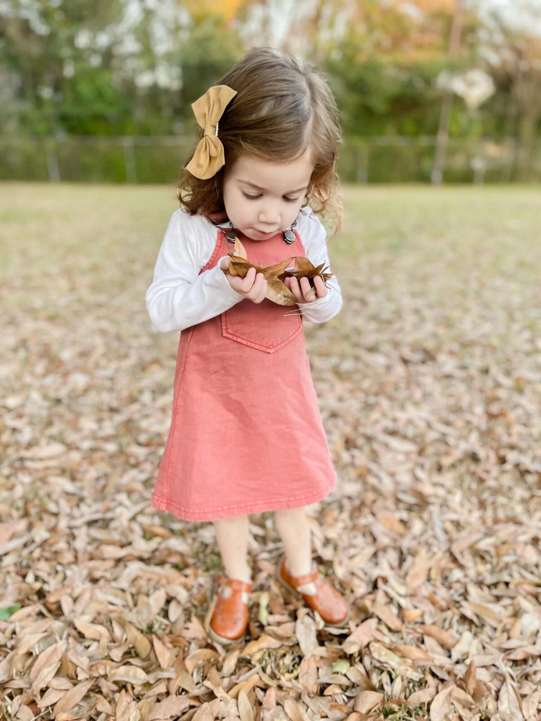 L’oved Baby - Faux Denim Baby Buckle Dress - Pitter Patter Boutique