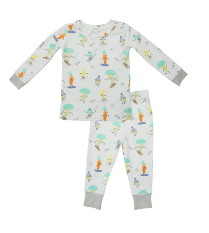 Angel Dear - PJ Loungewear Set (18m-5T) - Pitter Patter Boutique