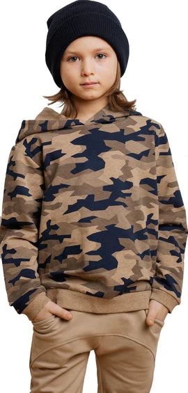 Knit Camo Hoodie - Pitter Patter Boutique
